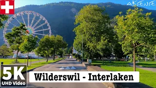 🇨🇭Wilderswil - Interlaken, Switzerland 2021 Summer Cab Ride 5K/ 4K UHD Video