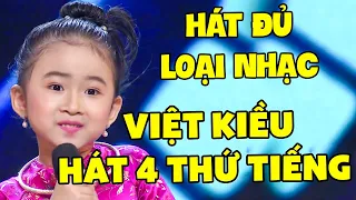 CHOÁNG NGỢP Mẫu Nhí 5 tuổi "NHẠC GÌ CŨNG HÁT" mà còn "DẠ CON HÁT 4 THỨ TIẾNG" quá ĐỈNH CAO | THVL