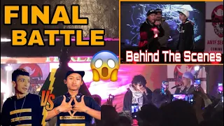 A.N.T.F (Final Battle) Behind the scenes🔥@VTENOfficial @LilBuddha |plusdivide vs aka fire|Live vlog