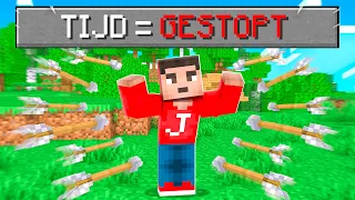 Ik Kan De TIJD STOPPEN! (Minecraft)