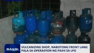 Saksi: Vulcanizing shop, nabistong front lang pala sa operasyon ng paihi sa LPG