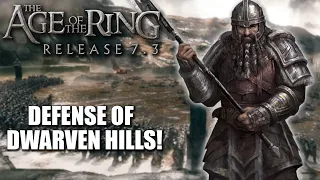 Age of the Ring mod 7.3 | The Attack at the Dwarven Hills | Custom map!