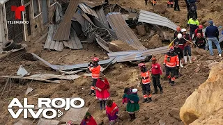 Se derrumba parte de un cerro en Ecuador dejando decenas de muertos y heridos