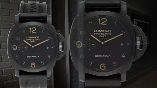 Panerai Luminor 1950 3 Days GMT Ceramic Limited Edition Watch PAM00441 | SwissWatchExpo