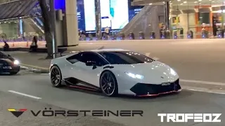 The Craziest Sounding Lamborghini in Singapore : Vorsteiner Novara Huracan w/ Race Exhaust!