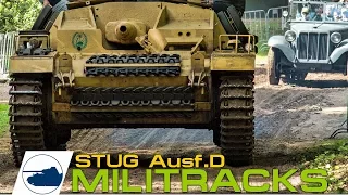 StuG Ausf.D. On the Move - Walkaround - Militracks 2017 - Oorlogsmuseum Overloon.