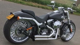 2016 Harley Davidson Breakout Softail FXSB Custom Bassani Exhaust Screaming Eagle