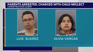 Parents arrested, charged with child neglect