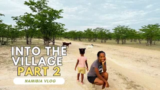 NAMIBIA VILLAGE VISIT PT. 2! | 2023 TRIP | AMERICAN EXPAT