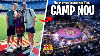 VIP BARCELONA FC STADIUM TOUR! *SPOTIFY CAMP NOU*