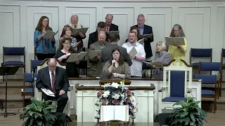 "Where the Nails Were" with "Jesus Paid It All" | Adult Choir