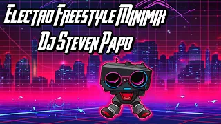 Electro Freestyle Minimix - Dj Steven Papo / ai Art 4K