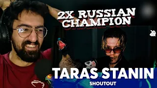 TARAS STANIN • 2X Russian Beatbox Champion REACTION!!!