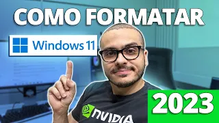 TUTORIAL COMO FORMATAR E OTIMIZAR O SEU PC COM O NOVO WINDOWS 11 22H2 EM 2023