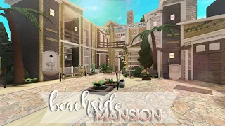 beachside mansion | bloxburg speedbuild | nixilia