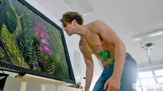 He Got sucked into a painting (a portal to hell) | Comedy Horror | Art of the Dead