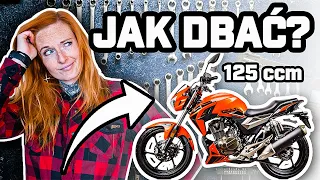 Jak DBAĆ o MOTOCYKL 125 ccm? - czyszczenie, zabezpieczenie, ochrona