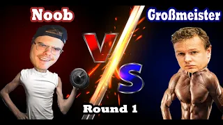 NOOB vs GROẞMEISTER aka KugelBuch vs Jan Gustafsson | Runde 1