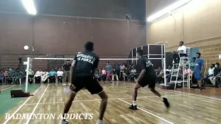 ARUNESH MAURYAN VS DHILEEPAN SIDDHARTH T Salem Ramani Badminton open 2021 Men's Doubles Quaterfinals