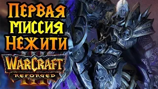 Первая миссия Нежити обновлённой кампании Warcraft 3 Reforged