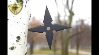 КАК СДЕЛАТЬ СЮРИКЕН метательная звезда   how to make a shuriken