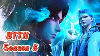 【BTTH Season 5】Xiao Yan rubs two-color fire lotus in his hands and beats Yunshan violently