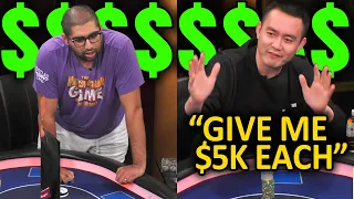 He Stacked The Whole Table ft. Tom Dwan & Nik Airball