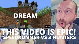Dream Minecraft Speedrunner VS 3 Hunters (BEST REACTION!) ABSOLUTELY EPIC! | Dream SMP