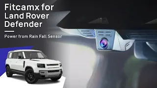 Fitcamx Dash Cam for Land Rover Defender