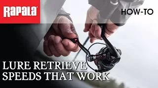 Lure Retrieve Speeds That Work | Rapala Fishing Tips