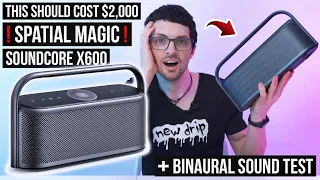Spatial MAGIC! soundcore X600 In-Depth Review, Outdoor Test & Binaural Sound Recording