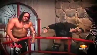 La Parka, Cibernético Y El Mesías Vs Hijo Del Perro Aguayo, Damian 666 Y L.A. Park (P1)