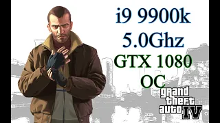 Grand Theft Auto IV (GTA IV) Core i9 9900k 5.0ghz CPU (OC) Test Gtx 1080 Max/Ultra Settings