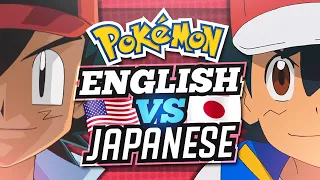 Pokémon English Dub VS Japanese