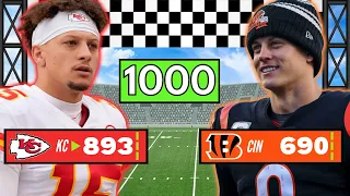 First to Score 1000 Points Wins! (Madden 23)