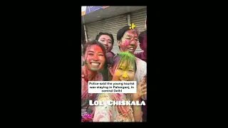 Japanese Woman Harassed On Holi Leaves India 😢 | Japanese girl viral video