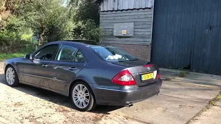 MERCEDES BENZ W211 E220 CDİ SPORT Walkaround