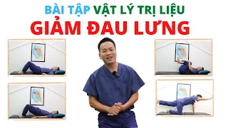 Bài tập vật lý trị liệu giảm đau lưng | Khớp Việt Official