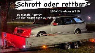 Mein neues 250€ W210 E320 CDI Projektauto