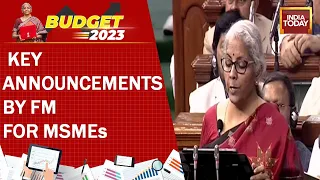 FM Sitharaman Announces Setting Up A National Financial Information Registry | Union Budget 2023