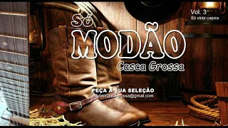 2 HORAS SÓ DE MODÃO CASCA GROSSA - SÓ VIOLA CAIPIRA - Volume 3