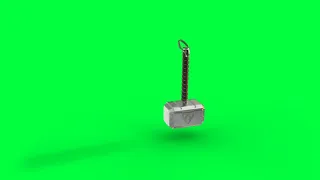 Thor hammer Up effect in Green Screen
