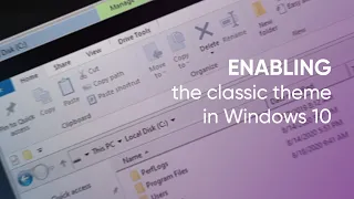 Enabling the secret official Windows 10 classic theme! (+ walkthrough)