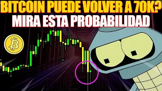 BITCOIN VOLVERA A 70K? PRONOSTICO BITCOIN HOY ESPAÑOL