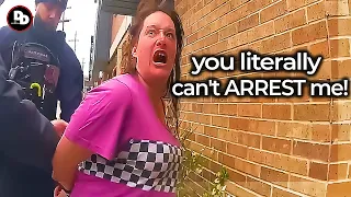 When Entitled Karens Realize They've Been Arrested | Karens Getting Arrested By Police #58