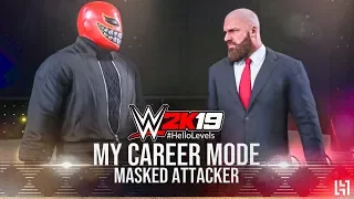 WWE 2K19 My Career Mode Gameplay Walkthrough Part 5 - MASKED ATTACKER