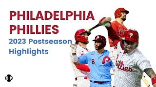 Philadelphia Phillies 2023 Postseason Highlights | MLB Highlights 2023