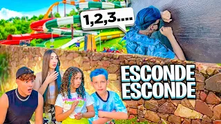 ESCONDE ESCONDE NO PARQUE AQUÁTICO *alguém sumiu