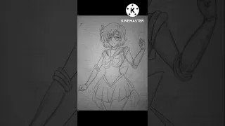 Sailor Mercury Amy Mizuno (Sailor Moon) Speedpaint