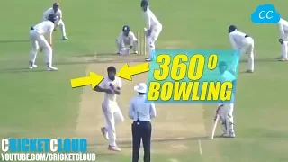 Weirdest Bowling Action Ever | You can't Even Imagine how he's going to bowl !!